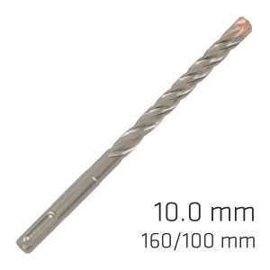 FORCE X 10.0 x 160/100  SDS-PLUS DRILL BIT X4 CUTTING EDGES