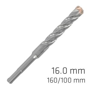 FORCE X 16.0 x160/100  SDS-PLUS DRILL BIT X4 CUTTING EDGES