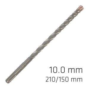 FORCE X 10.0 x 210/150  SDS-PLUS DRILL BIT X4 CUTTING EDGES