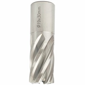ANNULAR HOLE CUTTER HSS 19 X 30MM WELD SHANK 19.05MM