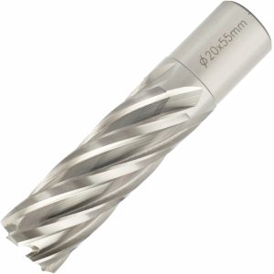ANNULAR HOLE CUTTER HSS 20 X 55MM WELD SHANK 19.05MM