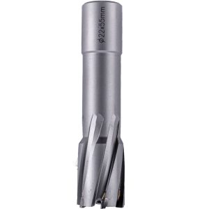 ANNULAR HOLE CUTTER TCT 22 X 55MM WELD SHANK 19.05M