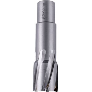 ANNULAR HOLE CUTTER TCT 26 X 55MM WELD SHANK 19.05MM