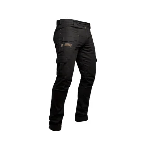 BOERBOEL Men’s Adjustable Kalahari Cargo Pants Black 32