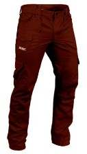BOERBOEL Men's Adjustable Kalahari Cargo Pants Rust 34