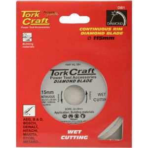 Tork Craft Diamond Blade Cont Rim 115mm
