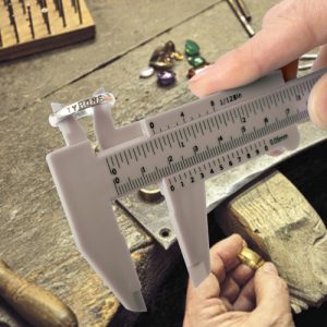 Tork Craft Vernier Plastic 150mm Metric 0.05 Acc