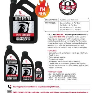 Glue Devil Rust Remover 1L