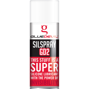 Glue Devil Silicone/Lube Spray Combo 400ml
