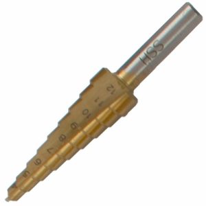 Tork Craft Step Drill HSS 4-12mm x 1mm