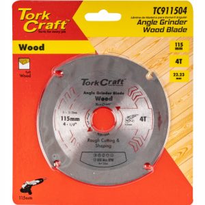 Tork Craft Blade 4 Teeth 115×22.23mm for Wood