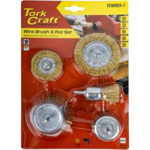 Tork Craft Wire Brush Set 6mm 5Pc