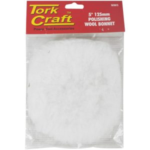 Tork Craft Wool Polishing Bonnet 125mm