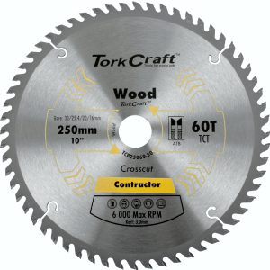 Tork Craft Circular Saw Blade 250mm 60T