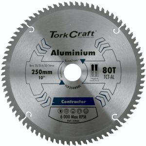 Tork Craft Circular Saw Blade Alum 250 x 80T