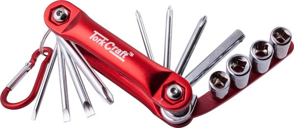 Tork Craft Socket & Screwdriver Set on Keyring