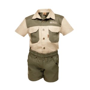 BOERBOEL Kids Set Olive & Stone Size 11-12
