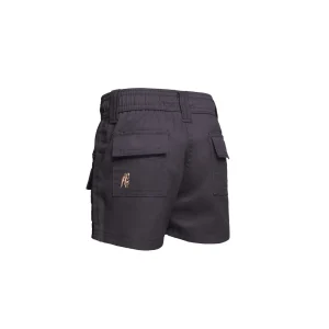 BOERBOEL Kids DKW Shorts Charcoal Size 11-12