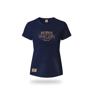 BOERBOEL Ladies T-Shirt Navy “RSA” M