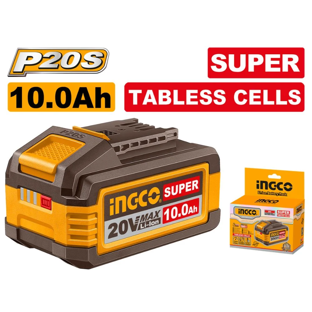 Ingco C/Less Battery 20V 10.0Ah