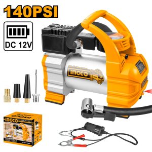 Ingco Auto Air Compressor 12V 140PSI 10Bar